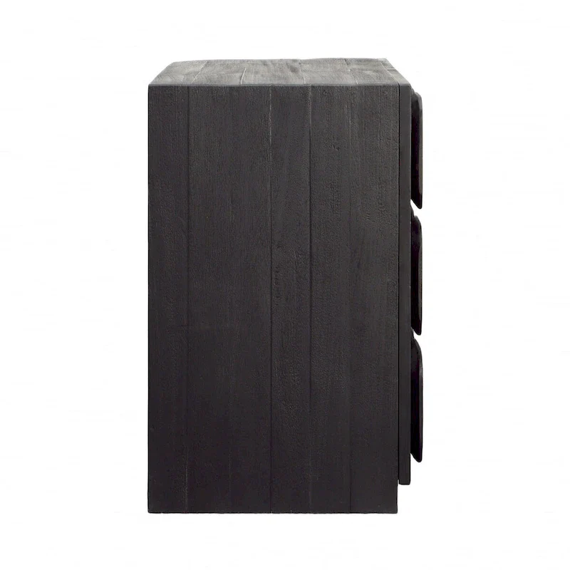 Melody 37  Wide Sideboard, Black