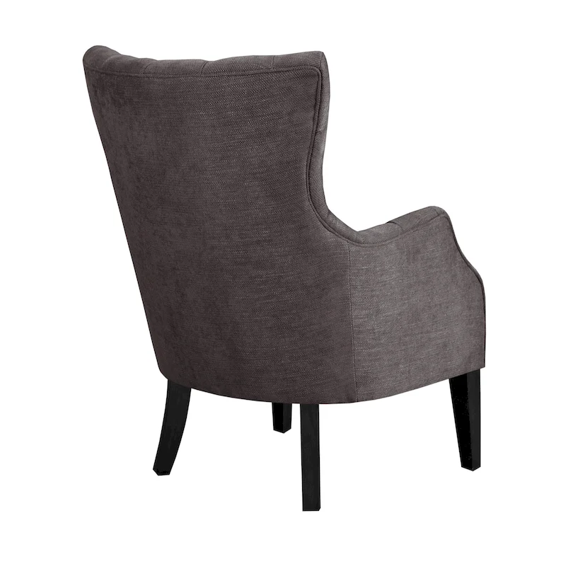 Madison Park Isa Button Tufted Wing Back Chair