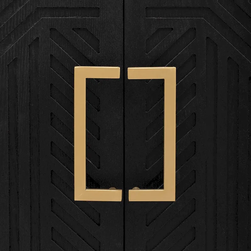 Retro Style Sideboard with Adjustable Shelves