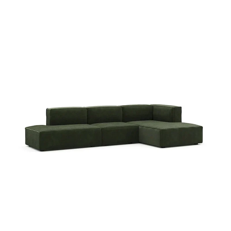 Rye Studio Deep Seat Modular Chaise Sectional, 3 Piece