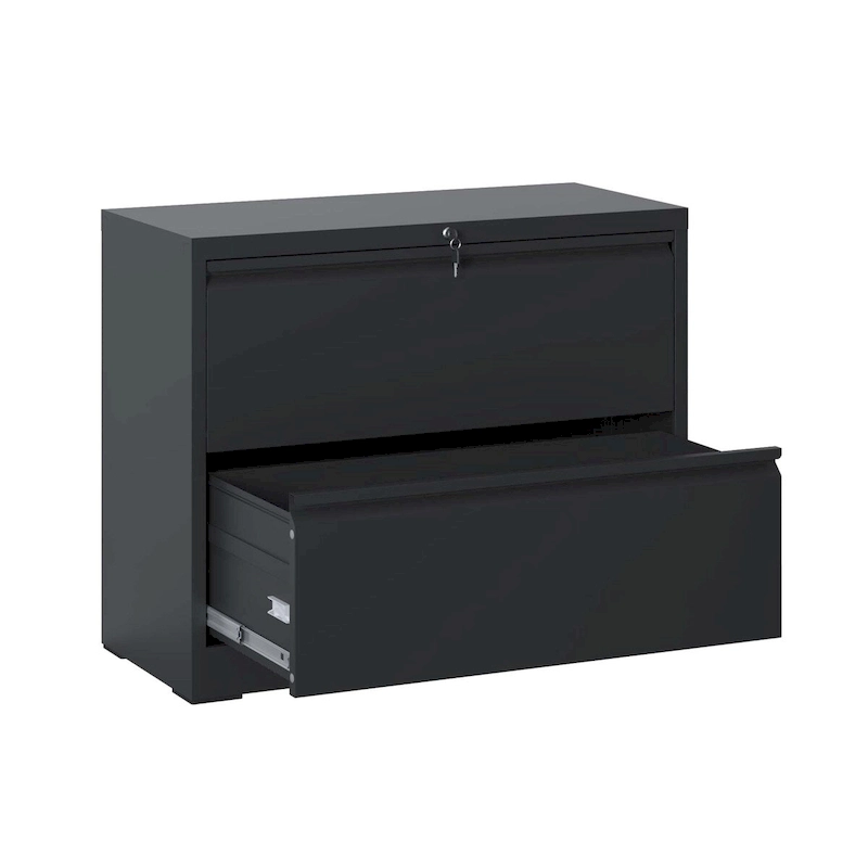 Lateral File Cabinet 2 Drawer,Filing Cabinet with Lock, Lockable File Cabinet for Home Office