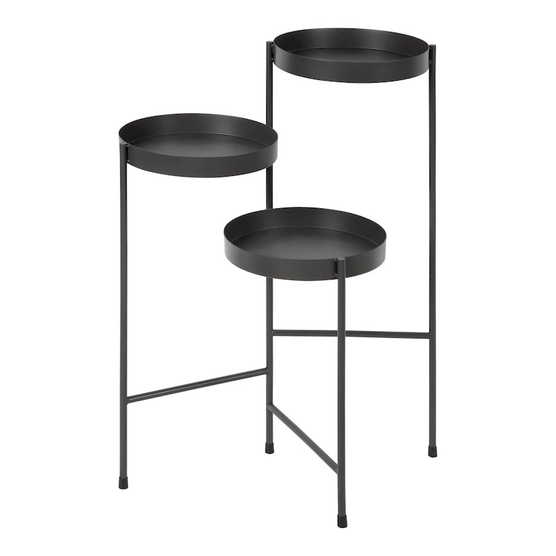 Kate and Laurel Finn Metal 3-tier Modern Plant Stand - 16x21x30