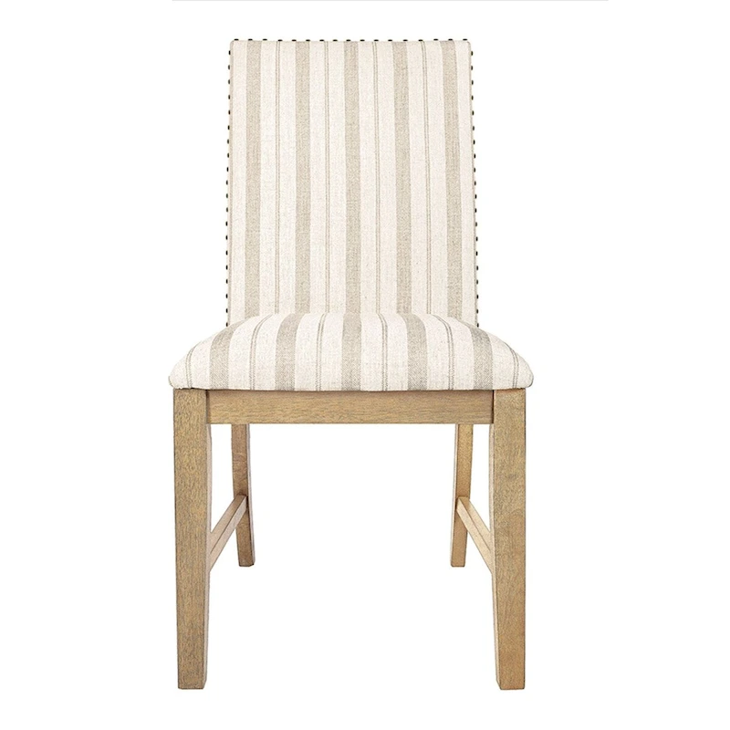 HomePop Upholstered Wood Apron Dining Chair - Set of 2