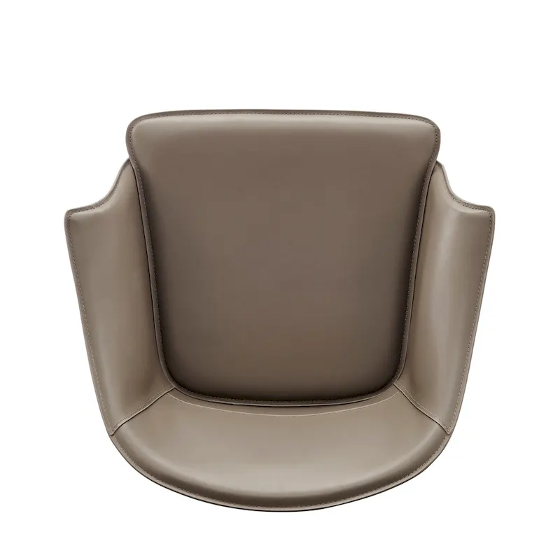 Recycled PU Leather Dining Chair