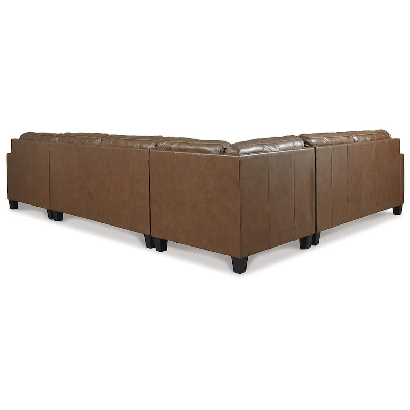 Baskove Brown Sectional Sofa