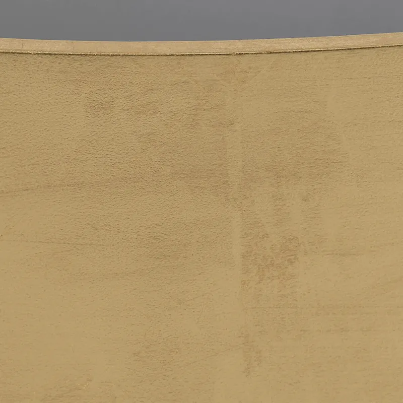 Sagebrook Home Modern Glam Wood Round Glass Coffee and End Table