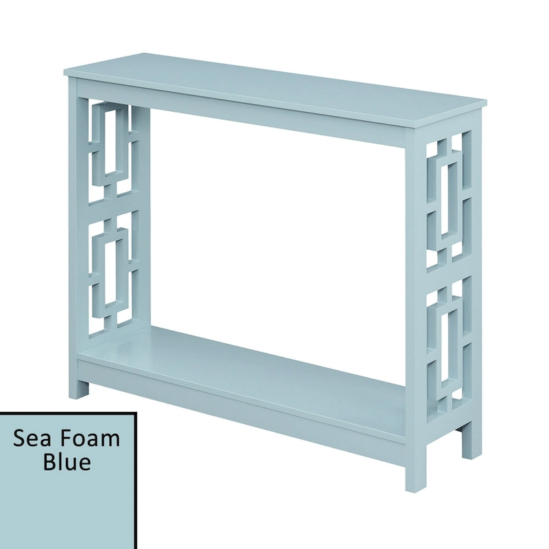 Convenience Concepts Town Square Console Table with Shelf