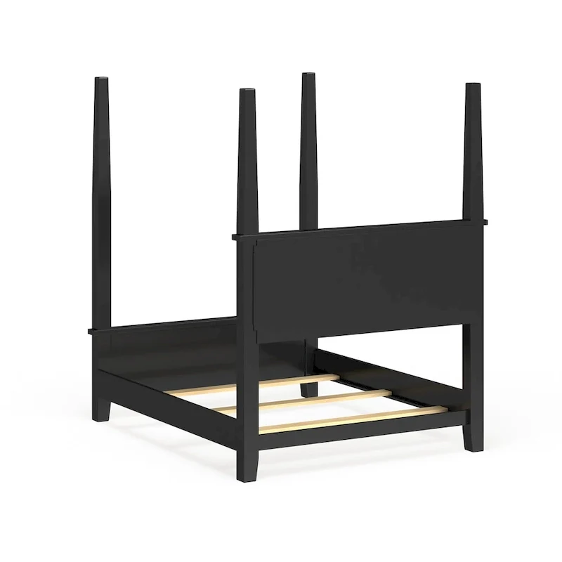 Black King Poster Bed