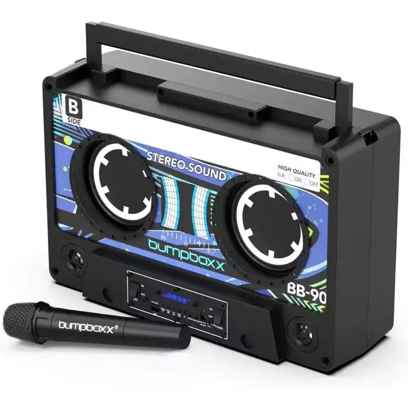 Refurbished: Bumpboxx Remix Bluetooth Speaker, Black - Manufacturer Refurbished