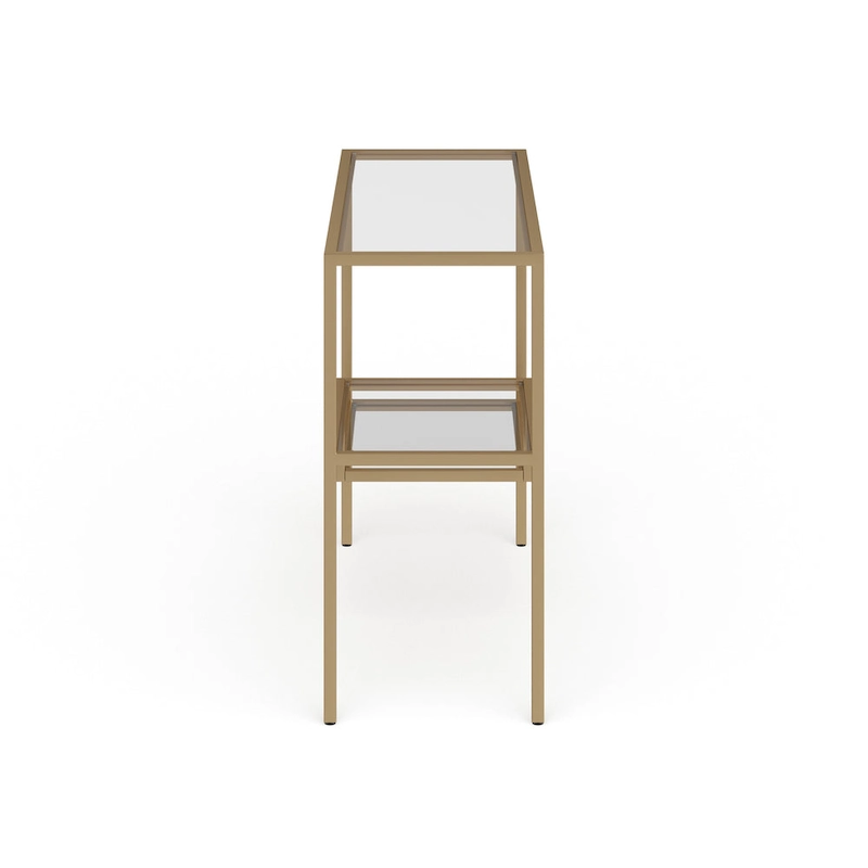 Lovett Console Table Brass Finish