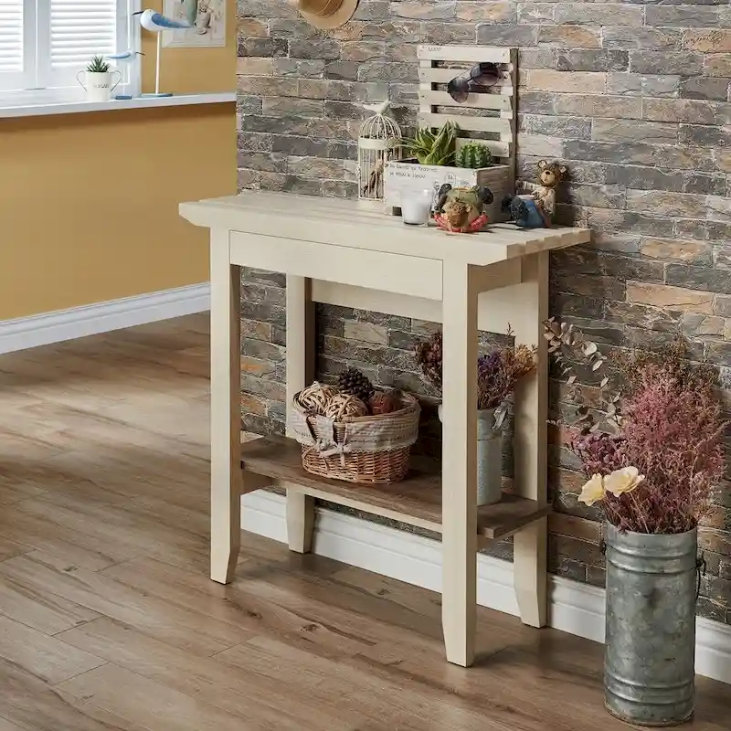 36-inch 1-Shelf Console Table
