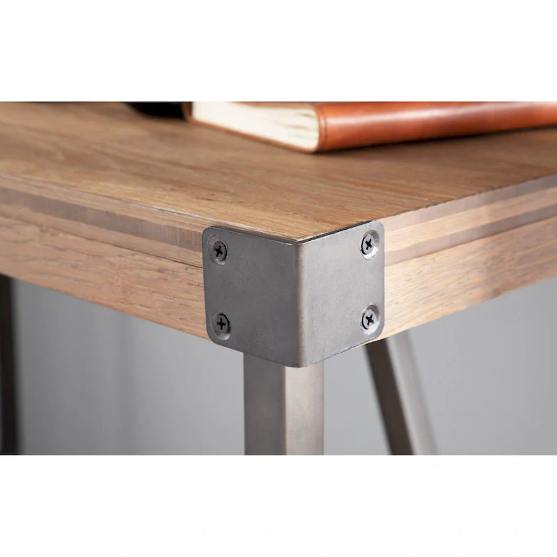 Carbon Loft Gunn Stand Up Desk with Removable Shelf