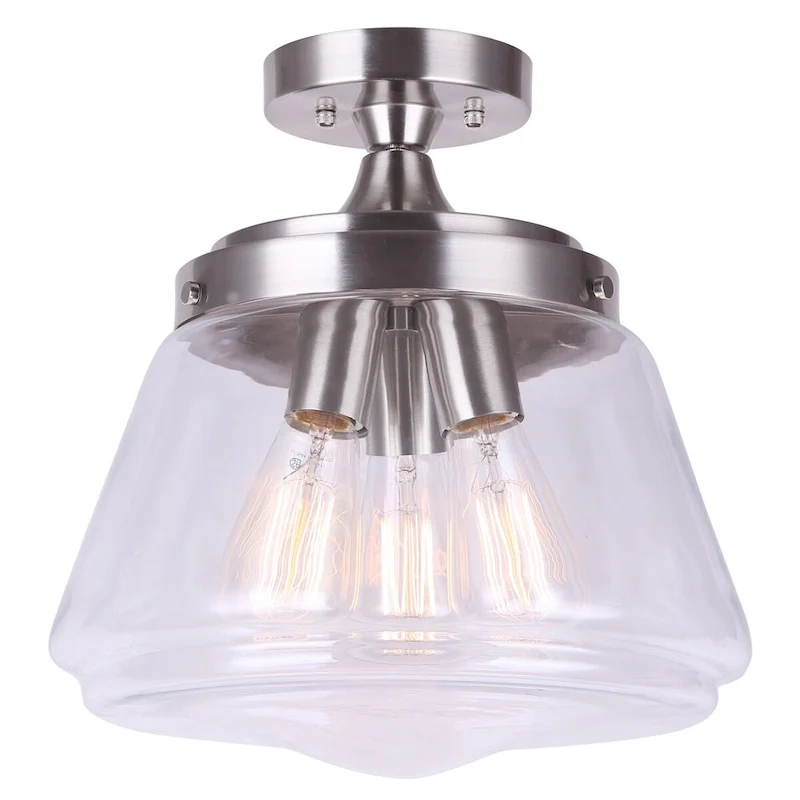 MEYER Brushed Nickel Pendant