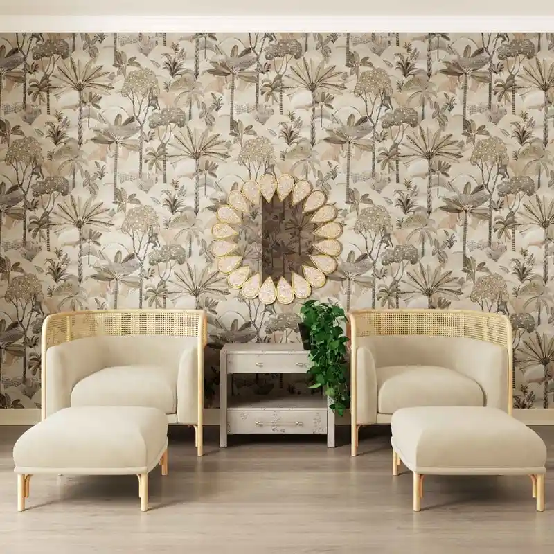 Desiree Velvet Ottoman