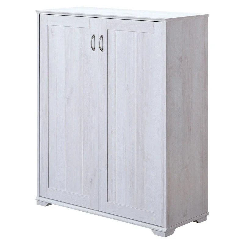 5-Shelf Shoe Cabinet with Double Doors