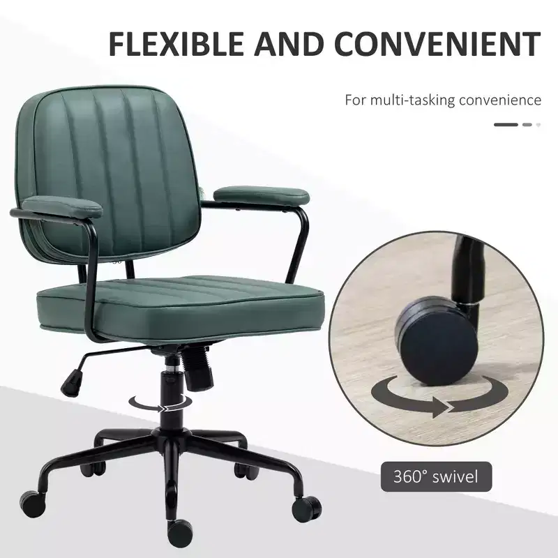 Home Office Chair with Adjustable Height and Tilt