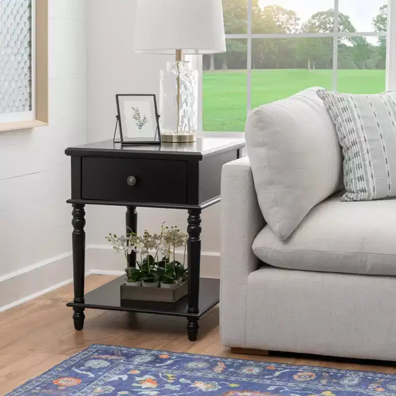Powell Mcghie Side Table Black