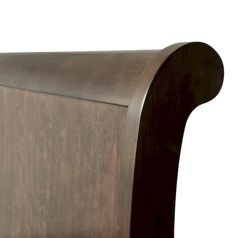 Rustic Traditions Sleigh Bed in Rustic Cherry