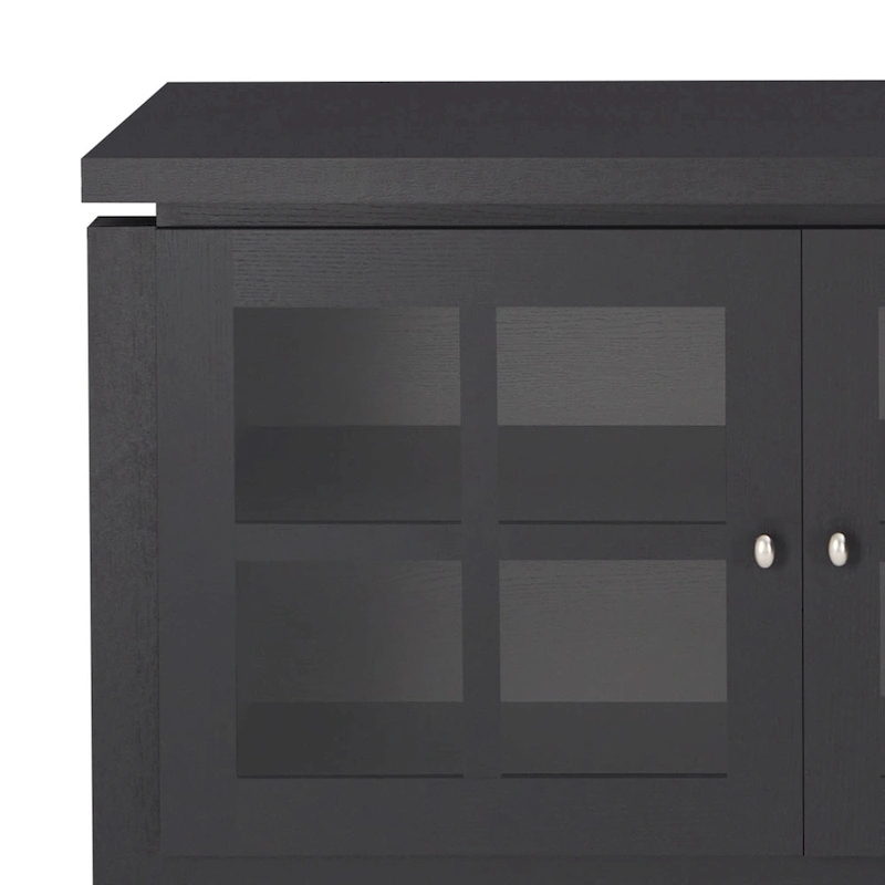 DH BASIC Modern Farmhouse 59 Windowpane Cabinet Buffet by Denhour