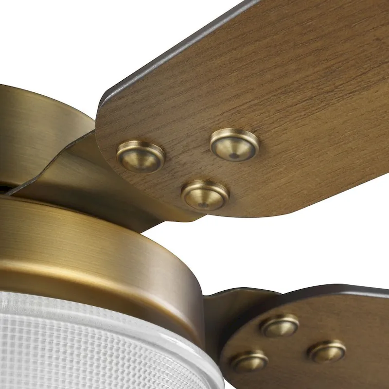 Tempt Collection 52  Five Blade Ceiling Fan - 9.500  x 25.120  x 12.870