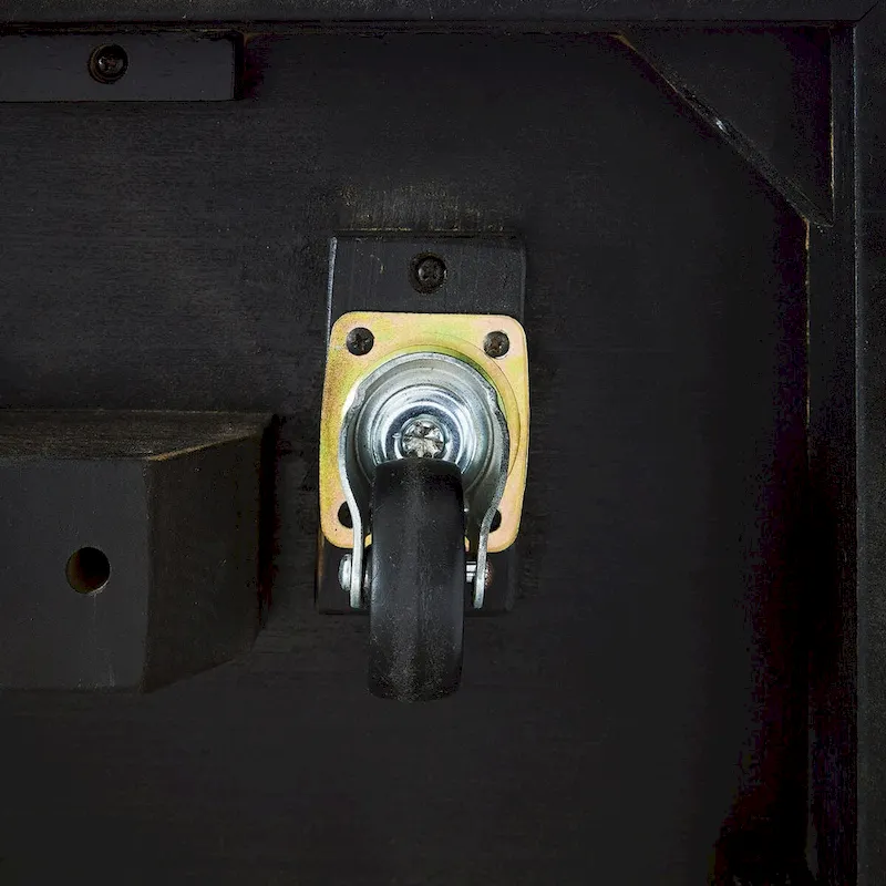 Brown coffee table - 60 inches wide x 35 inches deep x 16 inches high