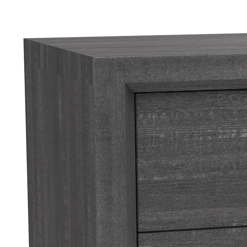 Modern Grey 2 - Drawer Nightstand