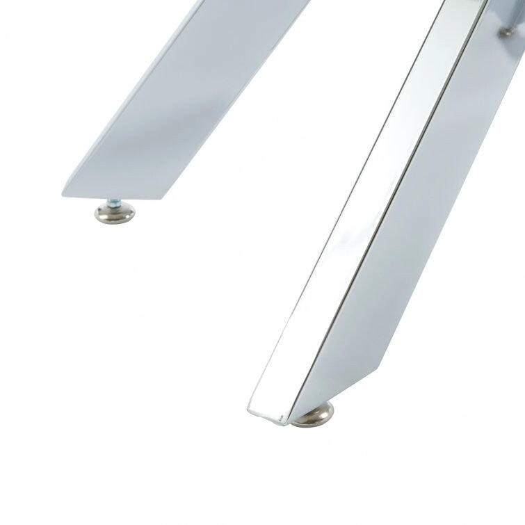 45.3 Glass Top Console Table - N/A