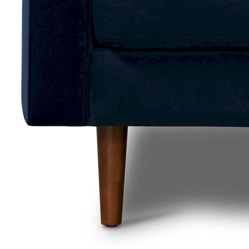 104.5 Fabric right-side sectional sofa