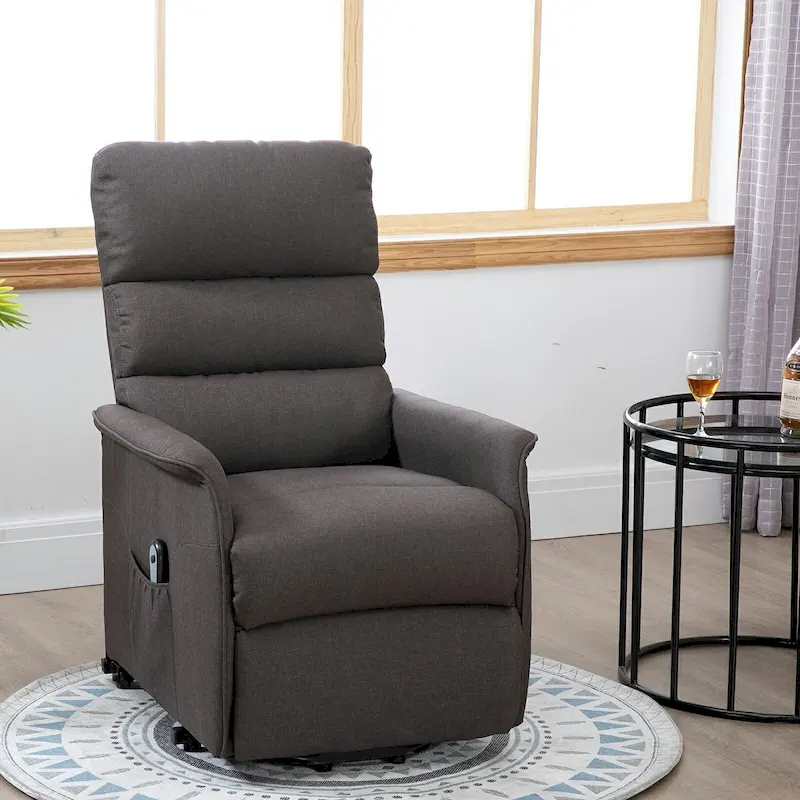 HOMCOM Power Lift Assist Recliner Chair with Remote
