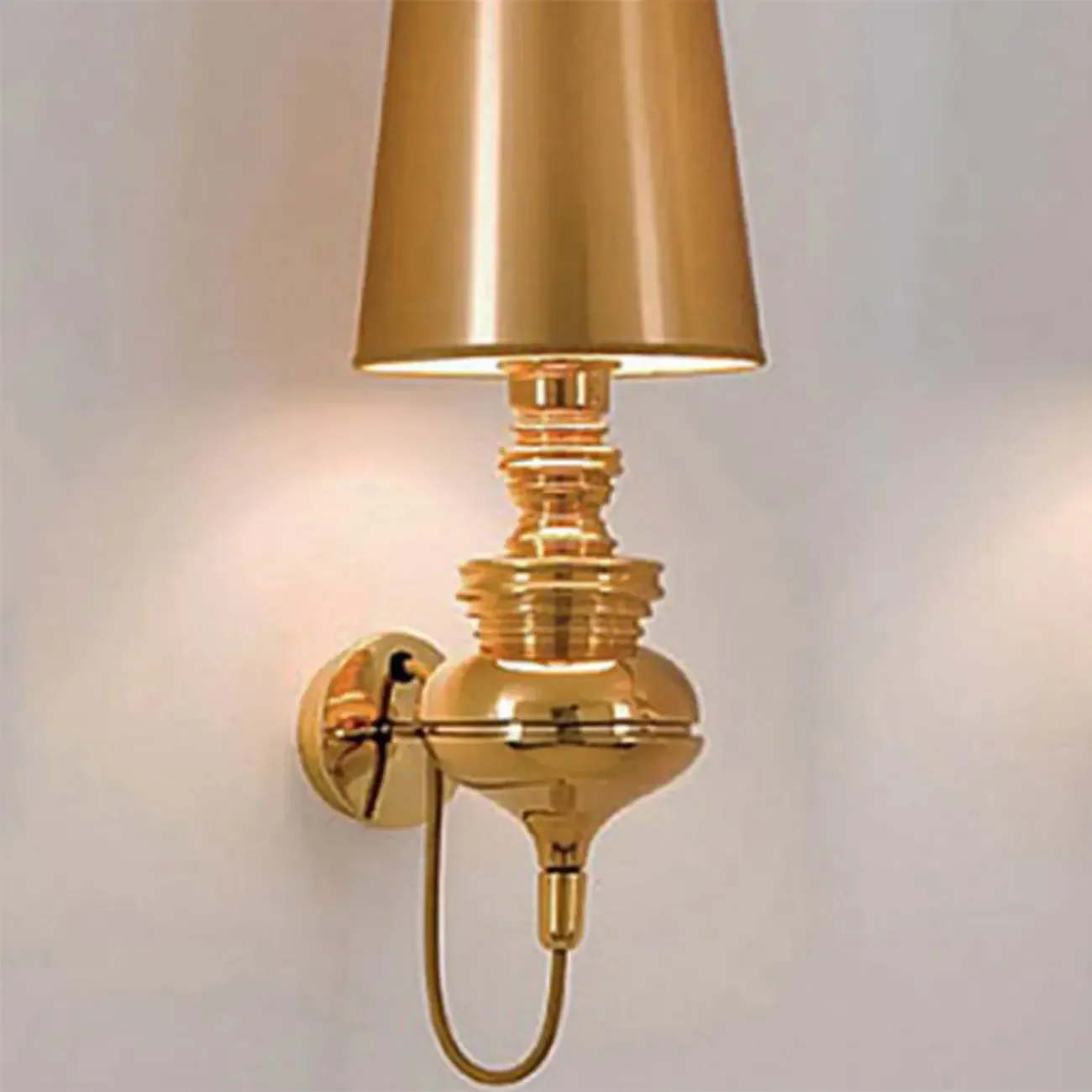 Modern Metal Cylinder Shade Wall Sconce