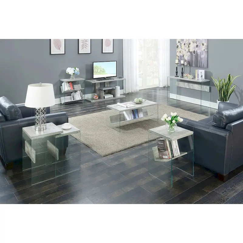 Glass Console Table/Desk