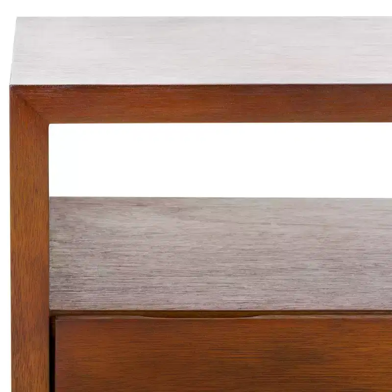 Munson 2 Shelf 1 Drawer Nightstand - NST6603 - Safavieh