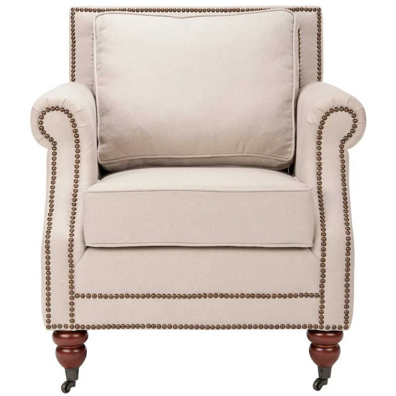 SAFAVIEH Shawnna Club Chair - 29.9  x 33.7  x 34.6  - 30Wx34Dx35H