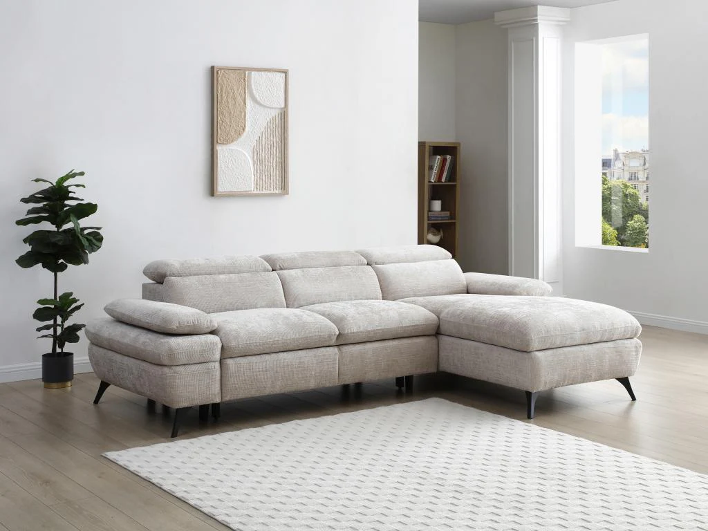 Corner Sectional Sofa - Beige #2