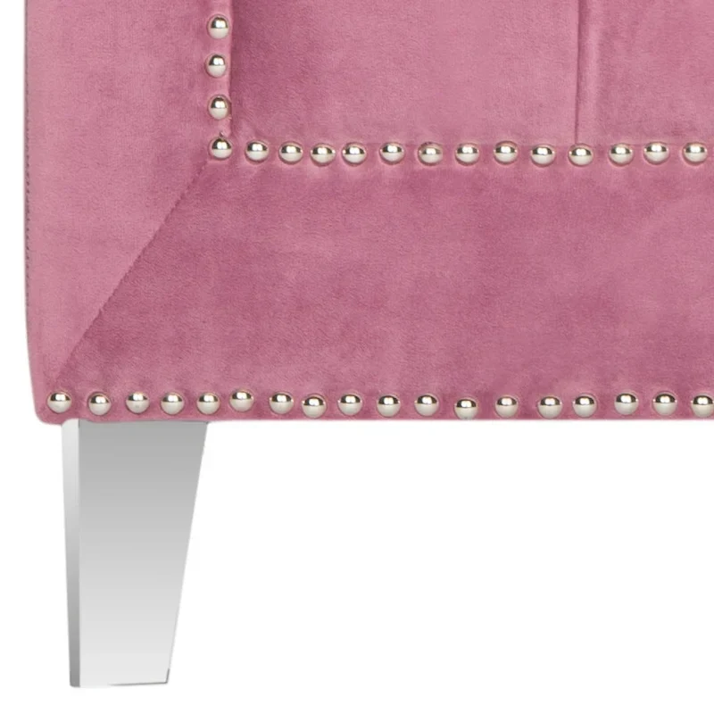 SAFAVIEH Kamilah White/ Clear Club Chair - 31.9 x 33.9 x 29.9 - 32Wx34Dx30H