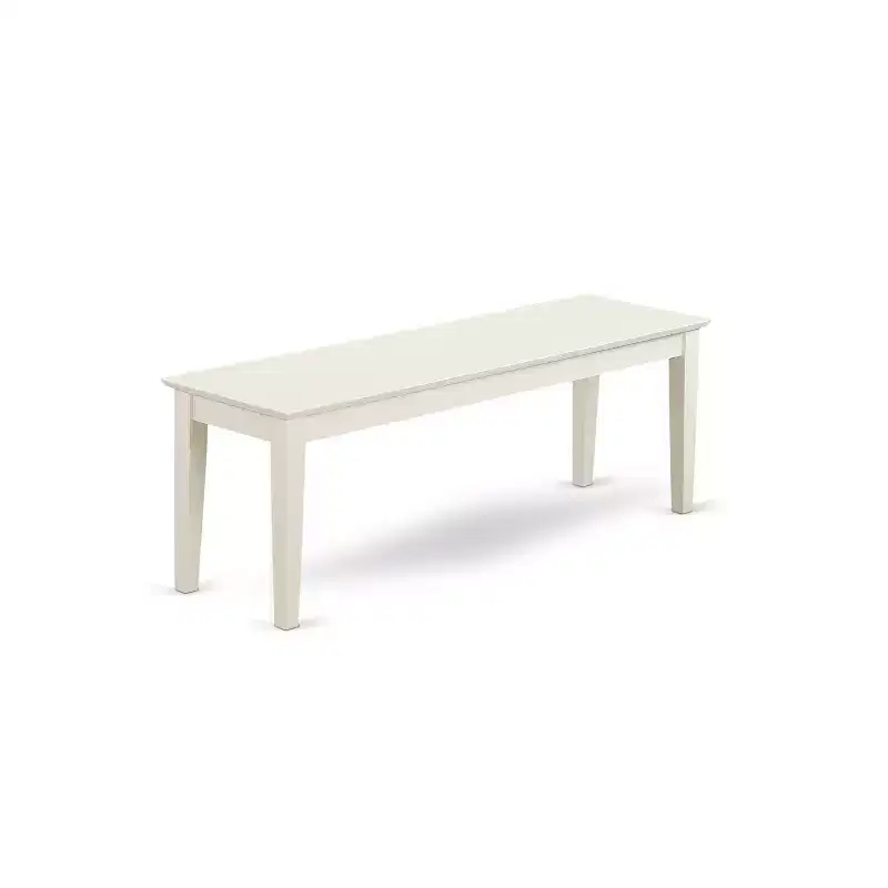 HomeStock 5 Piece Linen White Dining Table Set