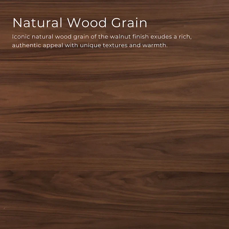 Beau II Mid-Century Walnut Dining Table