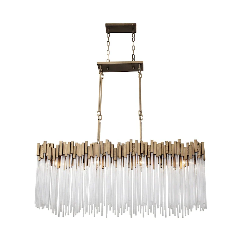 Varaluz Matrix 8- Light Linear Pendant