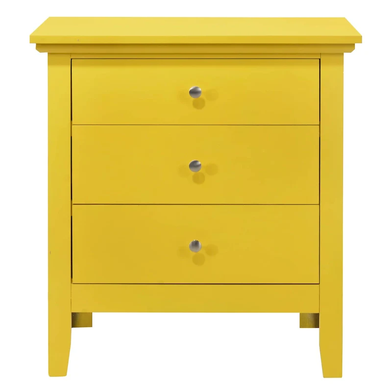 Hammond 3-Drawer Nightstand (26 in. H x 24 in. W x 18 in. D)