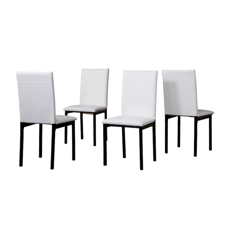 Roundhill Furniture Citico Metal 5-PC Dinette Set