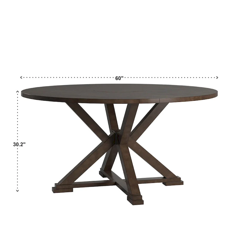 Garrison Espresso Convertible Dining Table