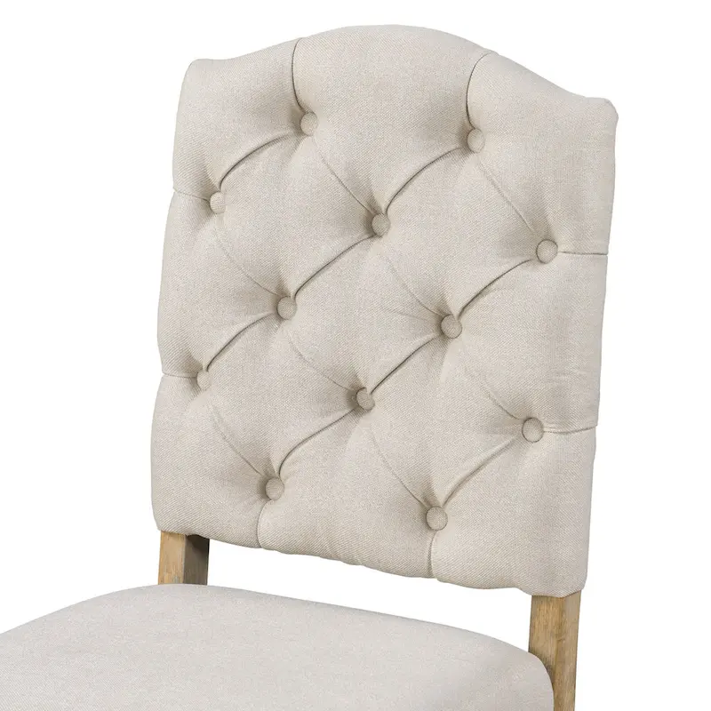 Natural Wood Wash Retro 5-Piece Wooden Dining Table Set with Extendable Round Table & 4 Chairs