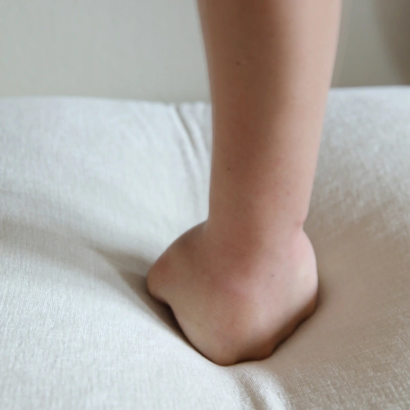 103.9  L-Shaped Sectional Sofa Chenille Fabric 3-Seat Couch with Ottoman