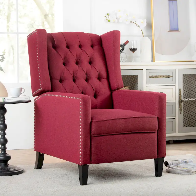 27  Wide Manual Wing Chair Recliner