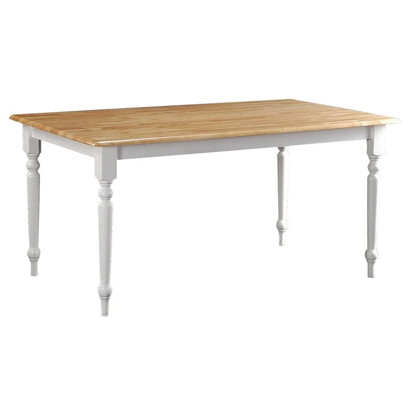 Windsor Rectangle Dining Table - Cream