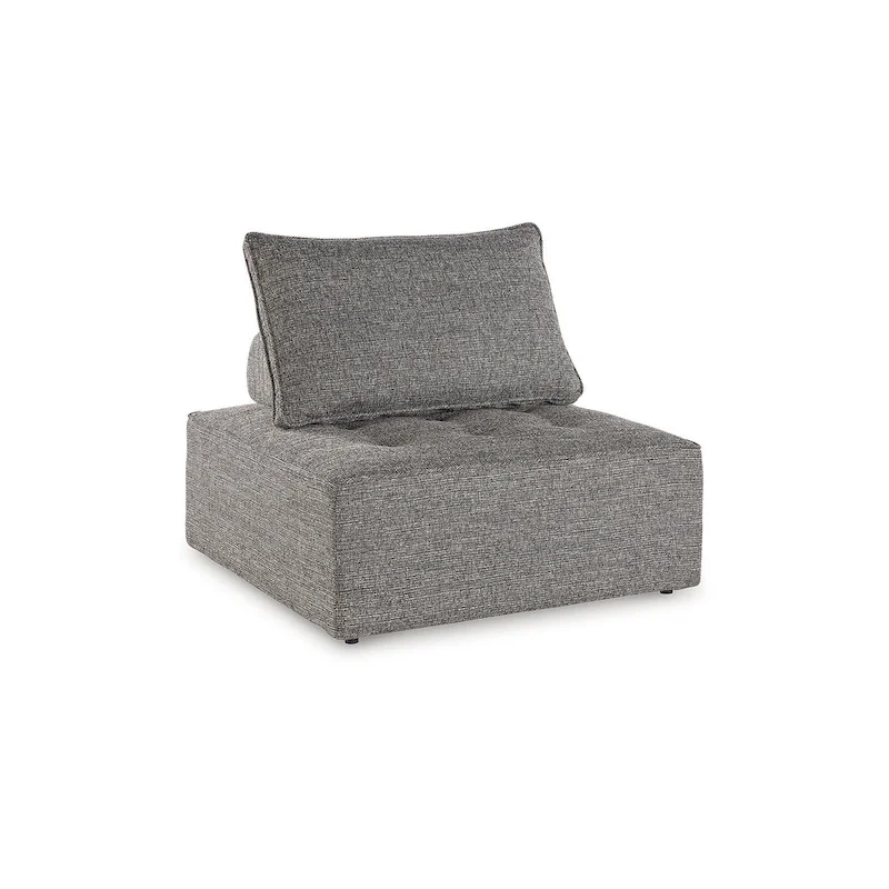 Signature Design by Ashley Bree Zee Gray 5-Piece Outdoor Modular Seating - 114  W x 114  D x 35  H