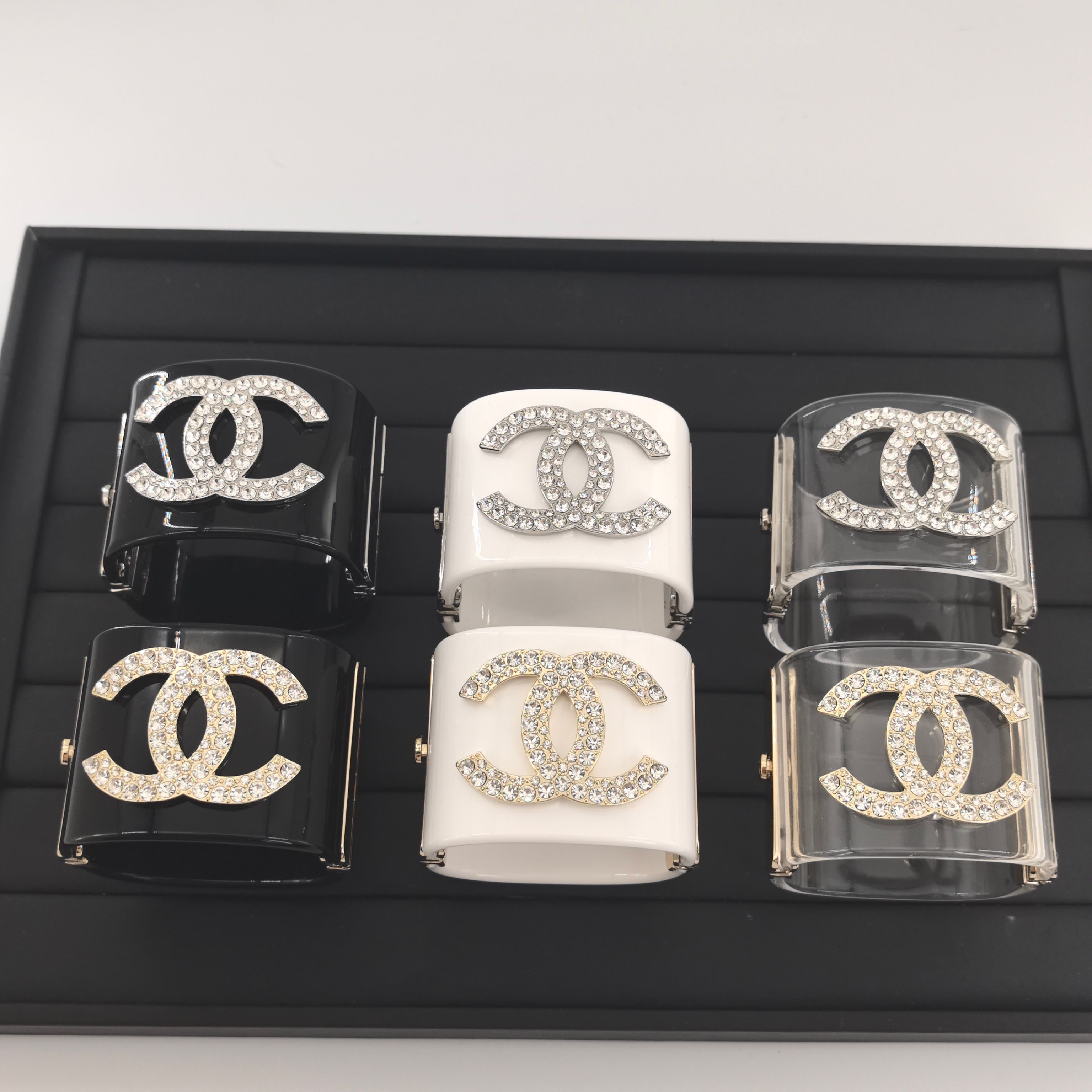 CCS080 CC acrylic cuff bracelet - ccjewelryacc