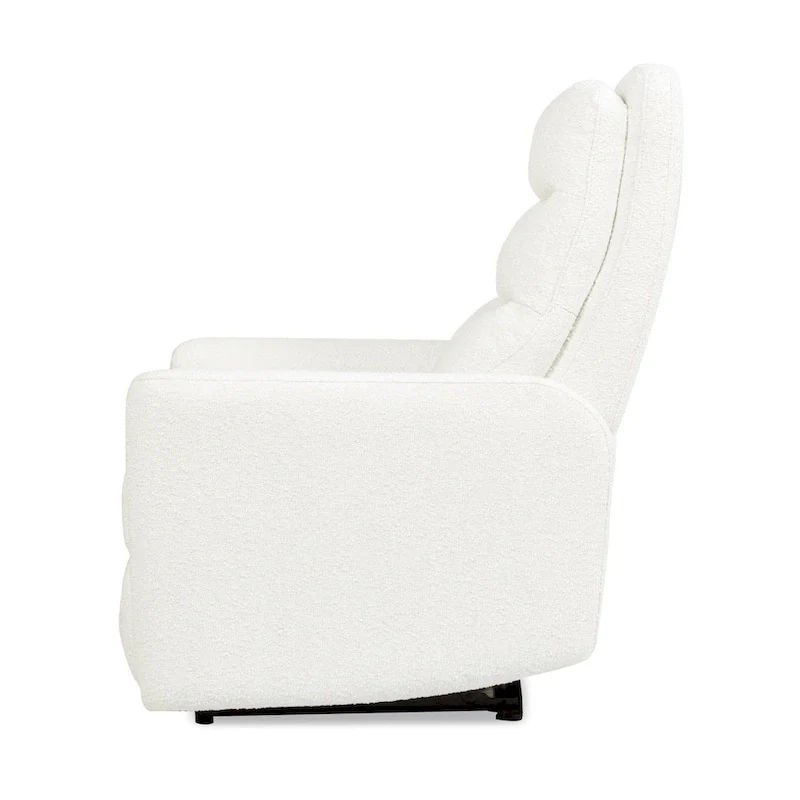 Bloomy 35.5 Boucle Upholstered High-Back Power Recliner Motion Chair