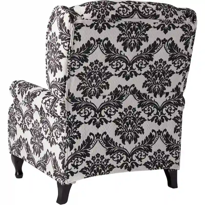 Simple Living Upholstered Wing Recliner