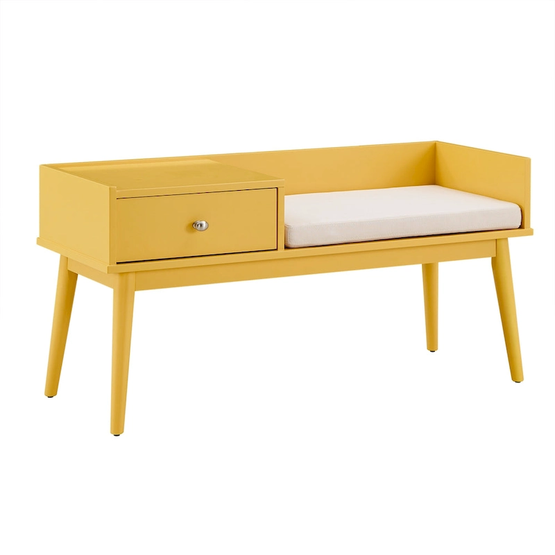 Niklas 1-drawer Cushioned Entryway Bench iNSPIRE Q Modern